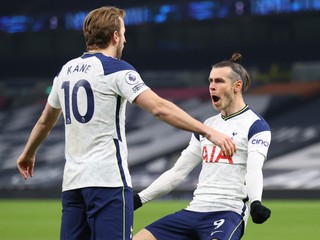 Harry Kane a Gareth Bale.