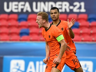Futbalisti Holandska do 21 rokov. 