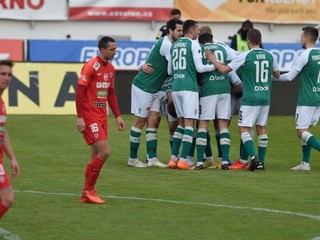 Radosť hráčov FK Jablonec.