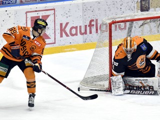 Momentka zo zápasu Michalovce - Košice.