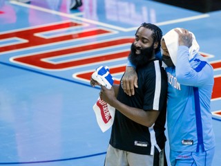 James Harden po zápase.