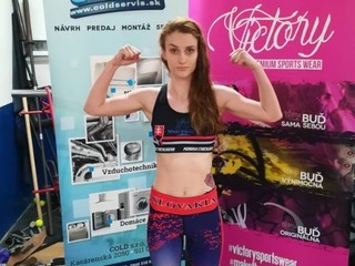 Monika Chochlíková pripravená na zajtrajší Muay Thai Eavening v Trenčíne!