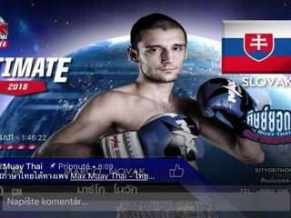 Marco Novák opäť v Thajsku víťazne - VIDEO