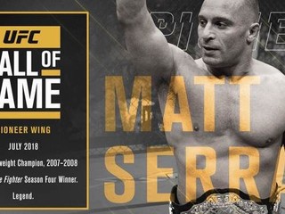 Matt Serra bude v lete uvedený do siene slávy UFC