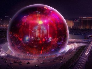 V Las Vegas začína výstavba supermodernej haly MSG Sphere