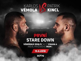 Karlos Vémola vs Patrik Kincl: 1. staredown