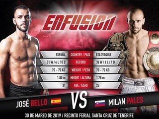 Milan Páleš už v sobotu na Enfusion Tenerife