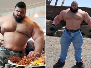 Iránsky Hulk mieri do klietky!