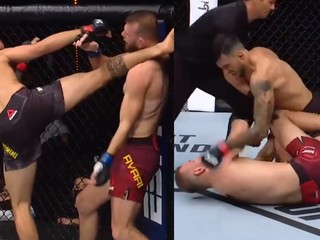 UFC Fight Island 4: Luigi Vendramini knokautuje Jessina Ayariho