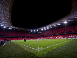 Štadión San Mames v španielskom meste Bilbao. 