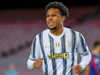 Weston McKennie v drese Juventus Turín.