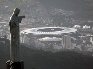 Štadión Maracana v brazílskom Rio de Janeiro.