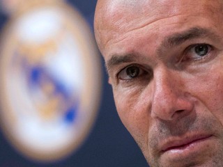 Zinedine Zidane ako tréner Real Madrid.