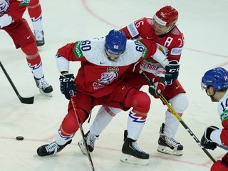Česko - Bielorusko na MS v hokeji 2021.