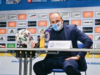 Darko Milanič, tréner ŠK Slovan Bratislava.