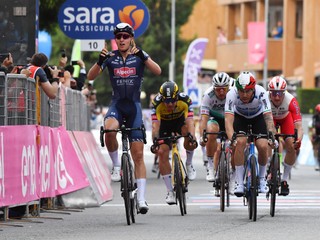 Tim Merlier vyhral 2. etapu na Giro d'Italia 2021. 
