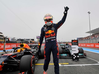 Holandský pretekár Max Verstappen z tímu Red Bull. 