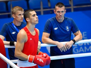 Boxer Andrej Csemez.