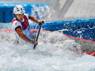 Slovenská reprezentantka vo vodnom slalome Monika Škáchová.