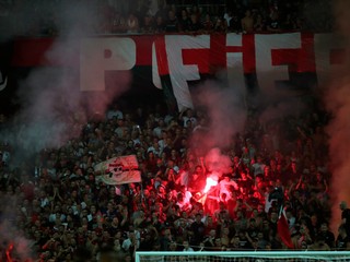 Fanúšikovia OGC Nice.