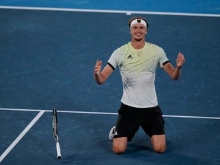 Nemecký tenista Alexander Zverev triumfoval na OH v Tokiu 2020.