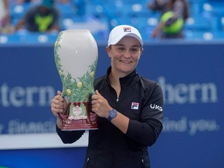 Austrálčanka Ashleigh Bartyová vyhrala turnaj v Cincinnati. 