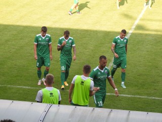 Futbalisti FC Petržalka - ilustračná fotografia.