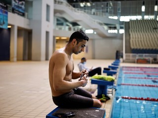 Ibrahim Al Hussein, utečenec zo Sýrie.