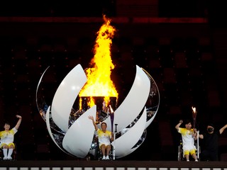 Otvárací ceremoniál paralympijských hier v Tokiu.