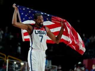 Kevin Durant získal tretie olympijské zlato.