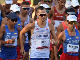 Chodec Matej Tóth dosiahol na OH v Tokiu najlepší výsledok zo slovenských atlétov.