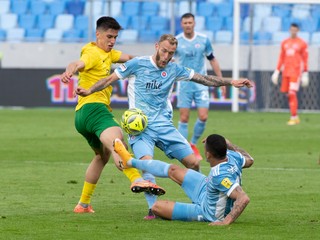 MŠK Žilina - ŠK Slovan Bratislava: ONLINE prenos zo zápasu Fortuna ligy.