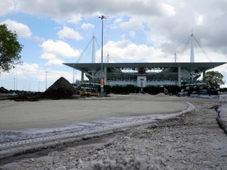 Hard Rock Stadium v Miami.