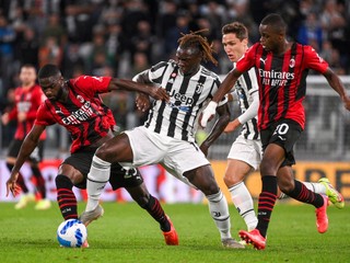 Zápas Juventus Turín - AC Miláno.