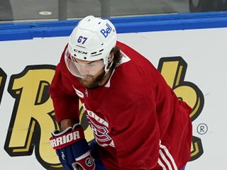 Michael Frolík v drese Montreal Canadiens.