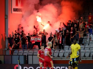 Fanúšikovia Velež Mostar.