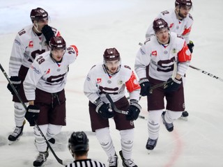 Hráči HC Sparta Praha, ilustračná fotografia.