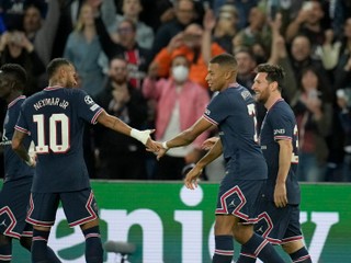 Messi, Neymar a Mbappé - hviezdny útok PSG.