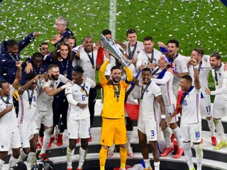 Francúzski futbalisti triumfovali v Lige národov 2021. 