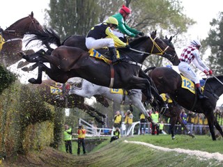 Veľká Taxisova priekopa bola najťažšou prekážkou v rámci Veľkej pardubickej steeplechase. 