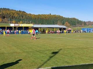 Momentka zo zápasu.