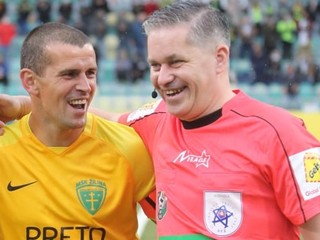Miroslav Benko (vpravo) spolu s Viktorom Pečovským.