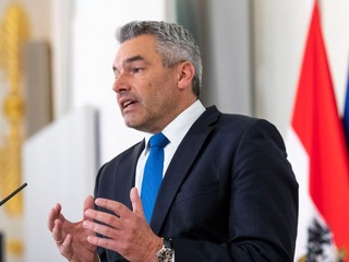 Rakúsky kancelár Karl Nehammer.