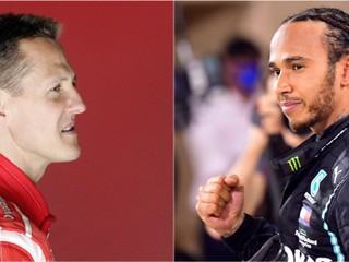 Michael Schumacher vs. Lewis Hamilton.