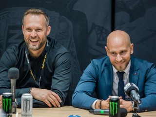 Ondřej Novotný (vľavo) a Pavol Neruda, promotéri organizácie Oktagon MMA.