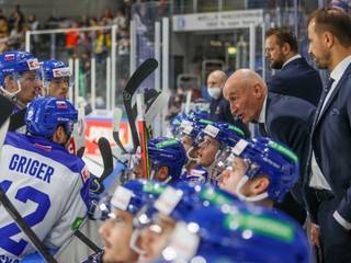 Hokejová reprezentácia Slovenska (ilustračné foto).