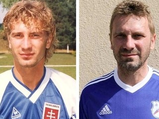 Miloš Glonek kedysi v reprezentácii Slovenska a dnes.