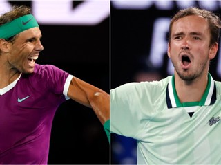 Rafael Nadal vs. Daniil Medvedev, ONLINE prenos z finále Australian Open 2022.
