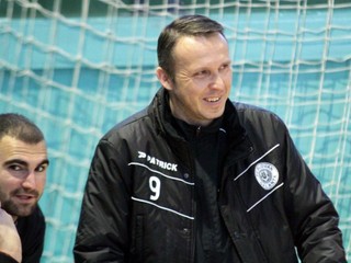 Tréner FK Slovan Duslo Šaľa Andrej Štellár.
