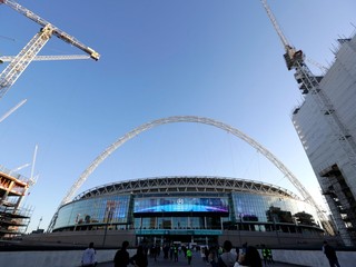 Štadión Wembley v Londýne.